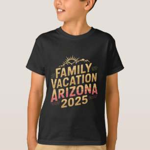 2025 Arizona-Familienurlaub für Camping-Trip-Match T-Shirt