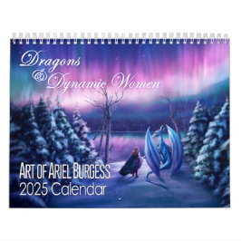 2025 Art of Ariel Burgess Calendar Kalender