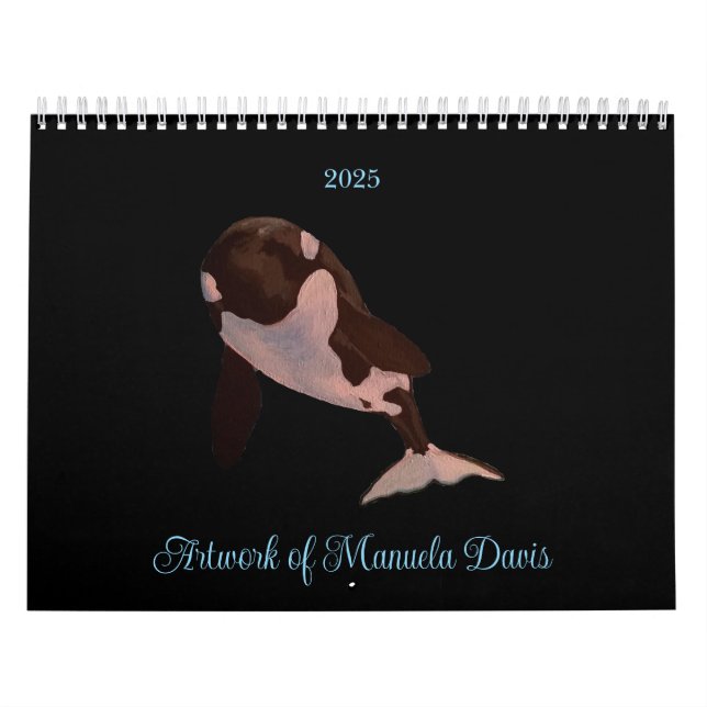 2025 Artwork von Manuela Davis Kalender (Titelbild)