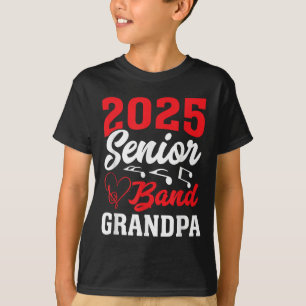 2025 Band Senior Opa Cl von 2025 Abschluss T-Shirt