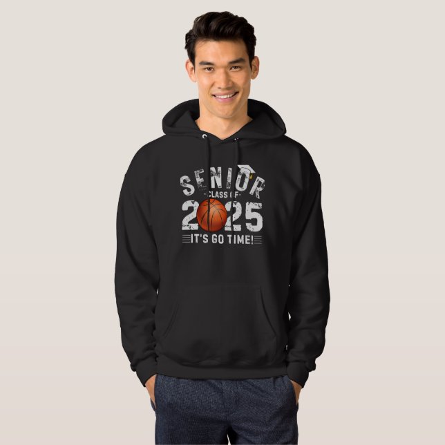2025 Basketball-Spieler -Klasse 2025- Abschluss Hoodie (Vorne ganz)