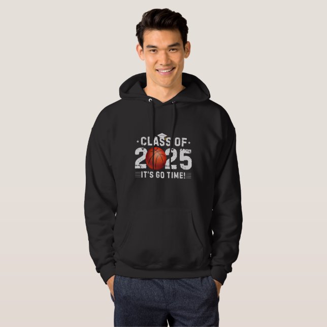 2025 Basketball-Spieler -Klasse 2025- Abschluss Hoodie (Vorne ganz)