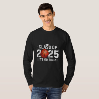 2025 Basketball-Spieler -Klasse 2025- Abschluss T-Shirt