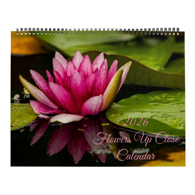 2025 Blume Naher Wall-Kalender Kalender (Titelbild)