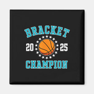 2025 Bracket Champion Sketll Mit Sternen Magnet