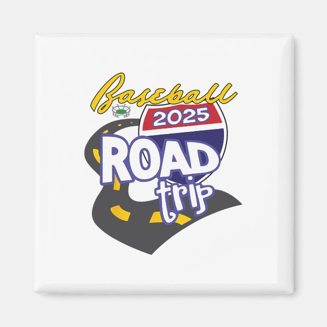 2025 Bysebyll Road Trip Magnet (Vorne)