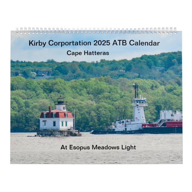 2025 Calendar Kirby ATB Tugs am Hudson River Kalender (Titelbild)
