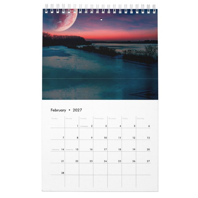2025 Calendar Wird Digital Printable Wird Augenbli Kalender (Feb 2027)