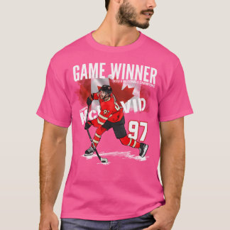 2025 Canada 4 Nations Champions Connor-Mcdavid 97 T-Shirt