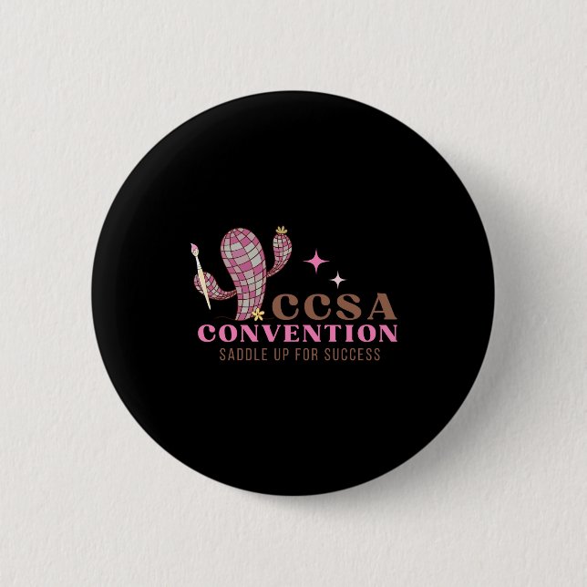 2025 Ccsa Convention  Button (Vorderseite)