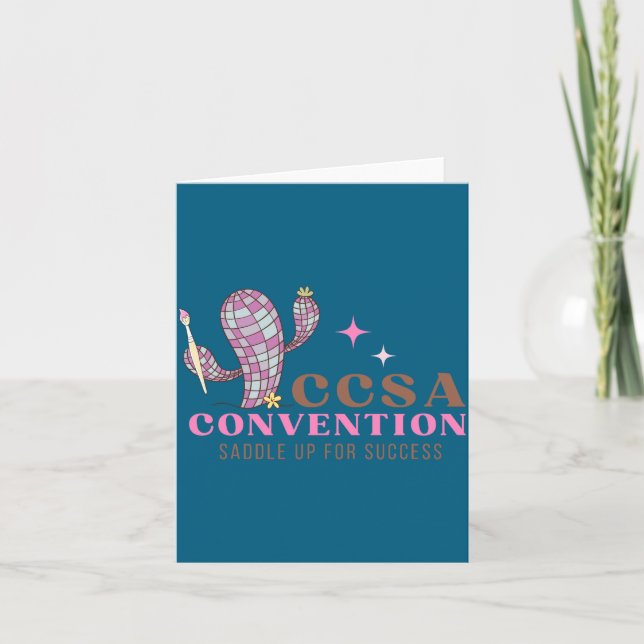 2025 Ccsa Konvention  Karte (Vorderseite)