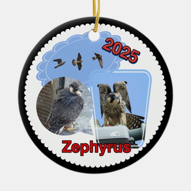 2025 Ceramic Circle Ornament Zephyrus (Vorne)