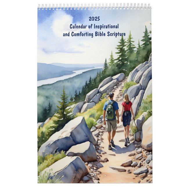 2025 Christliche Bibelverse Inspiration Kalender (Titelbild)