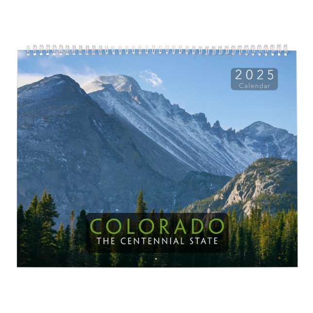 2025 Colorado Nature Fotografy Calendar Kalender (Titelbild)