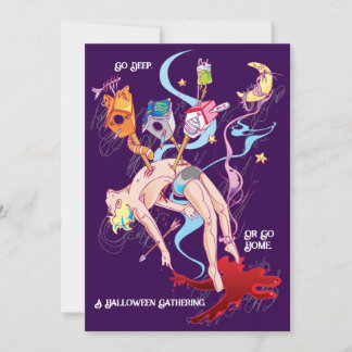 2025 Dark Fantasy Halloween Karte