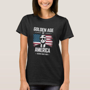 2025 Das goldene Zeitalter Amerikas beginnt gerade T-Shirt