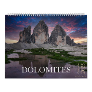 2025 Dolomiten Natur & Landschaft Foto Kalender