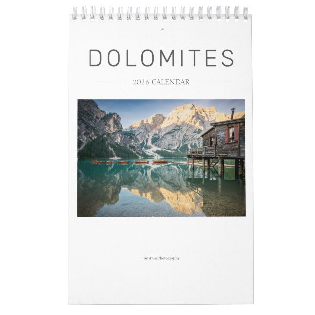 2025 Dolomiten Natur & Landschaft Foto Kalender (Titelbild)