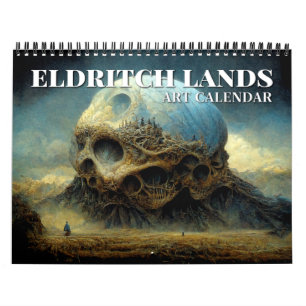 2025 Eldritch Lands 2 Dark Fantasy Art Calendar Kalender