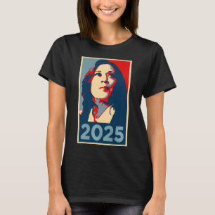2025 Eröffnung Kamala Harris Obama Poster 47. T-Shirt
