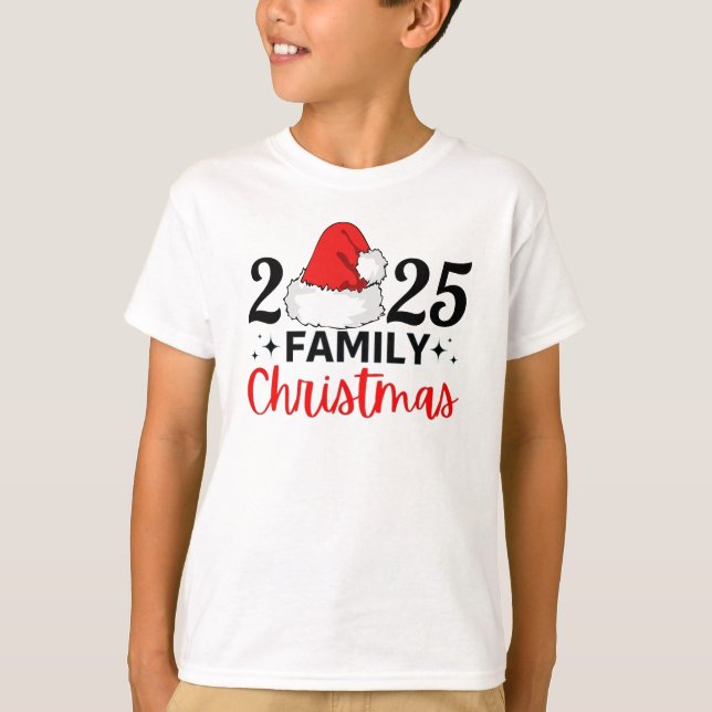 2025 Family Christmas T-Shirt (Vorderseite)