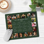 2025 Forest Green Multiple Foto Collage Kalender Mousepad<br><div class="desc">🌟 2025 Forest Green Multiple Foto Collage Calendar Mouse Pad mit einem einfachen, minimalistischen Kalender für das Jahr auf einen Blick und 18 Ihrer Lieblings-Fotos. Alle Farben sind individuell einstellbar. Macht ein großartiges Geschenk für Großeltern, Eltern, Tanten, Onkel, Pateltern und mehr! Bitte kontaktieren Sie uns unter cedarandstring@gmail.com , wenn Sie...</div>