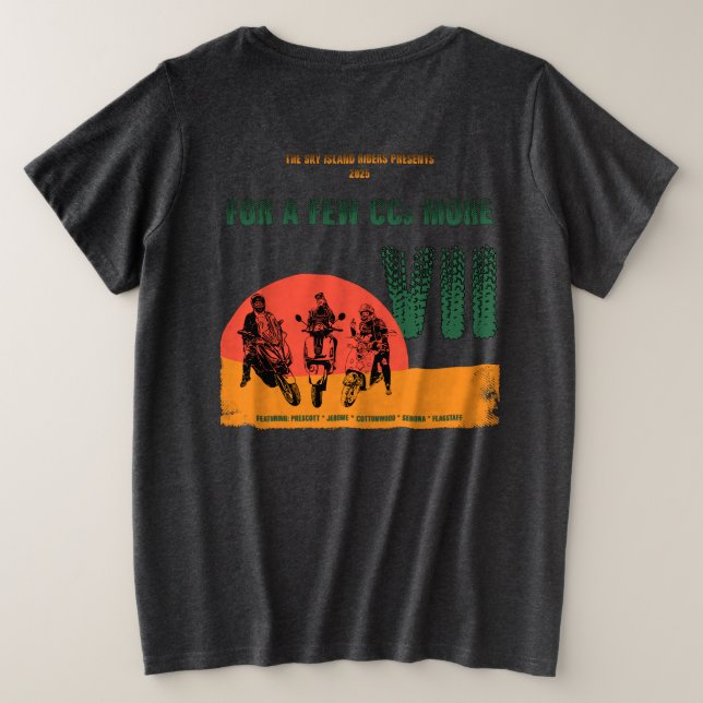 2025 für ein paar CCs Mehr VII T - Shirt (Design Rückseite)