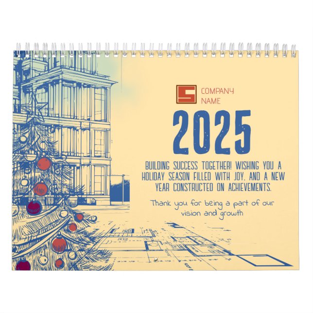 2025 Gebäude und Architekten als Markenzeichen Kalender (Titelbild)