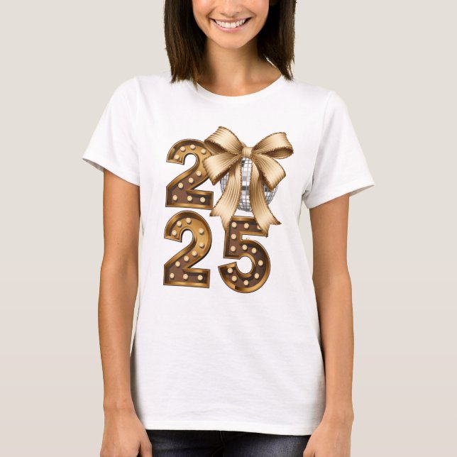 2025 Gold Bow T - Shirt (Vorderseite)