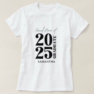 2025 Graduierte Mama Abschluss Zeremonie Party T-Shirt