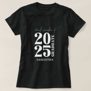 2025 Graduierte Oma Abschluss Zeremonie Party T-Shirt