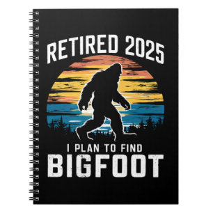 2025 habe ich den Plan, die Pension Bigfoot zu fin Notizblock