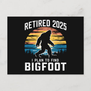 2025 habe ich den Plan, die Pension Bigfoot zu fin Postkarte