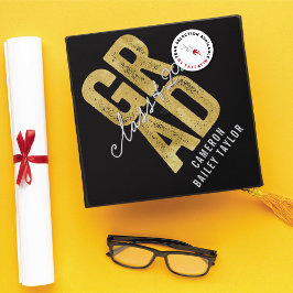 2025 Imitats Gold Foil Bold GRAD Moderne Typografi