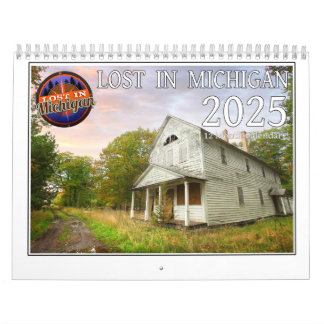 2025 ist im Michigan-Mauerkalender verloren Kalender