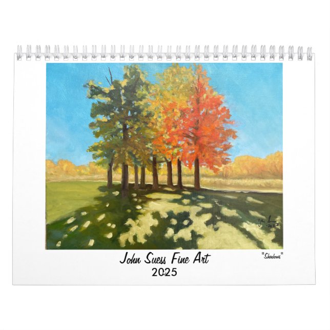 2025 John Suess Fine Art Wall Calendar Kalender (Titelbild)