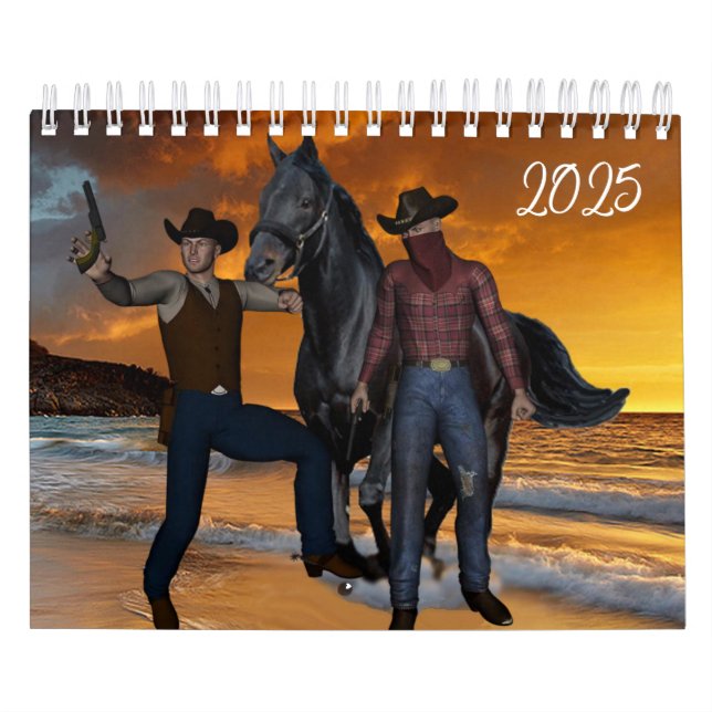 2025 Kalender Cowboy Country Männer (Titelbild)
