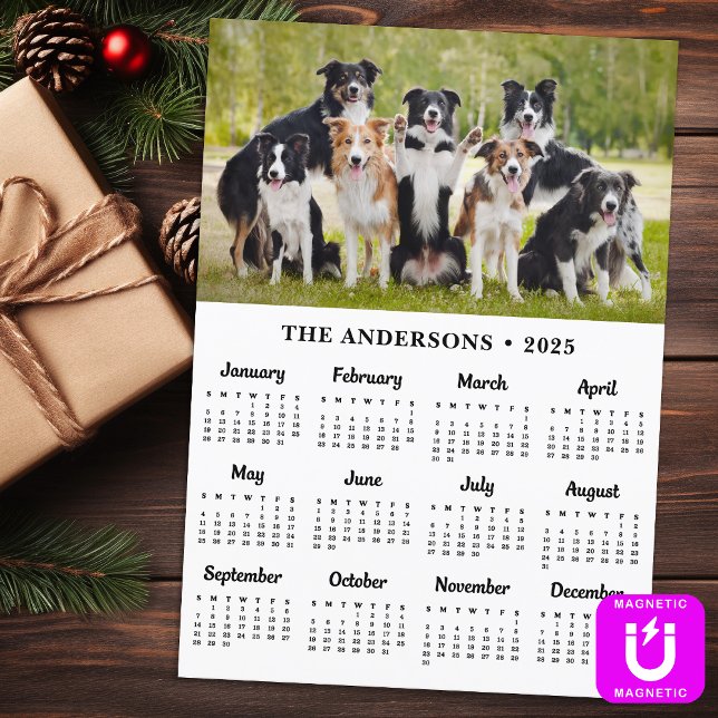 2025 Kalender Magnet Haustier Hund Custom Foto Car (Von Creator hochgeladen)