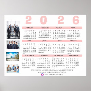 2025 Kalender Multi Foto Weihnachten Corporate Ges Poster