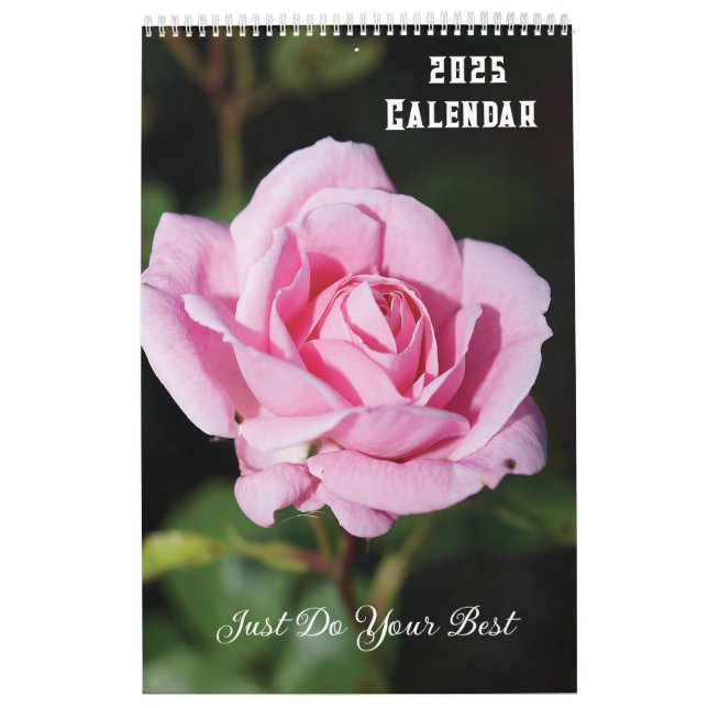 2025 Kalender nur Ihre besten Blume (Titelbild)