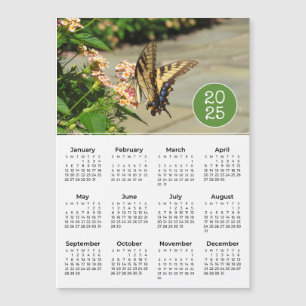 2025 Kalender Schmetterling Foto Magnet