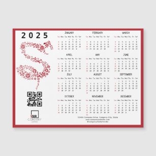 2025 Kalenderjahr der QR-Code-Promo-Kampagne für S Magnetkarte