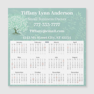 2025 Kalenders Magnetkarte