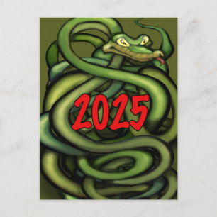 2025 Karte des Jahres der Schlange