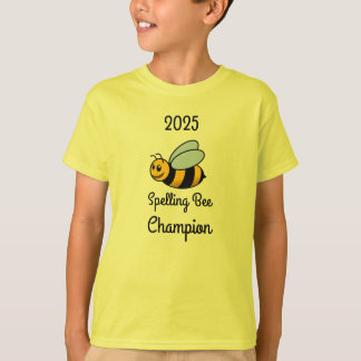 2025 Kids-Rechtschreibbiene T-Shirt