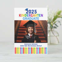 2025 Kindergarten Custom Kids Foto Abschluss