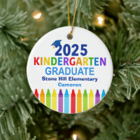 2025 Kindergarten Niedlicher Abschluss