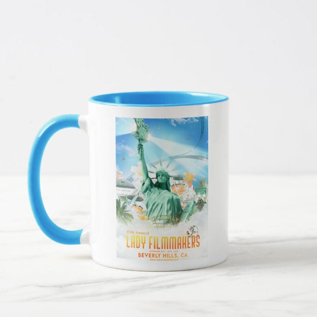 2025 Lady Filmmakers Poster T - Shirt Tasse (Links)