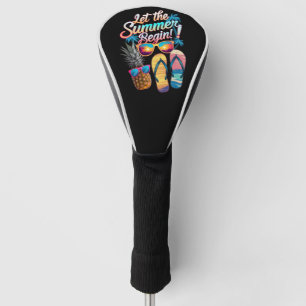 2025 Lass den Sommer beginnen 2025 Sommerferien Golf Headcover