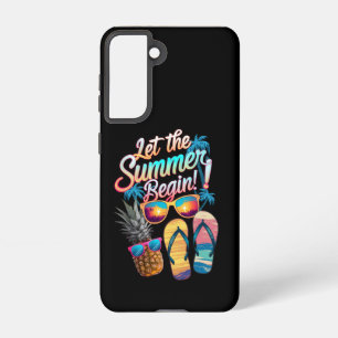 2025 Lass den Sommer beginnen 2025 Sommerferien Samsung Galaxy Hülle